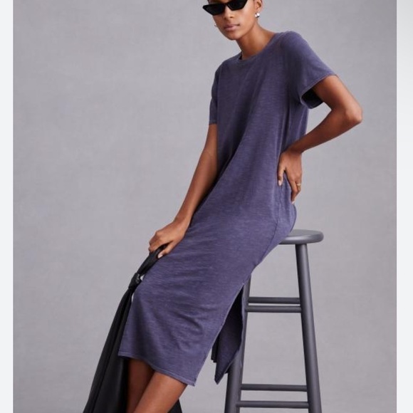 Anthropologie Daily Practice Side-Slit Maxi Dress - Picture 2 of 8